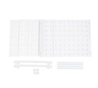 HUSHUI Organizador de Guardarropa Extensible de Cobertura Total sin Perforaciones, Estante de Ahorro de Espacio para Armario (Longitud 67-88 cm/26,4-34,6 pulgadas)