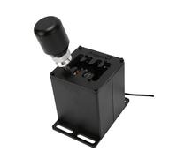 HUSHUI Palanca de Cambios de Simulador USB para Palanca de Cambios en H de Metal Duradero para Juegos de Carreras de PC, Diseño Ergonómico para Entusiastas de las Carreras Sim, 1 Unidad