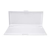 HUSHUI Paleta de Pintura, Diseño Ergonómico de 24 Rejillas con Cubierta Abatible de Doble Capa para Hidratación y Prueba de Polvo, Herramienta de Arte de Pintura Ligera Portátil para