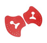 HUSHUI Paletas de Mano para Natación, Ayudas Ajustables para Entrenamiento de Natación de Silicona y PP para Todos los Niveles, 1 par, Diseño Cómodo para un Mejor Rendimiento (S)