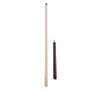 HUSHUI Palo de salto, 1,05 m de Mapero de madera de billar para el rendimiento de las prácticas, control preciso de la esfera, fácil desmontaje (borgoña)