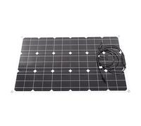 HUSHUI Panel Solar Flexible de Alta Eficiencia para Exteriores, RV, Camping, Cargador Monocristalino de 90 W
