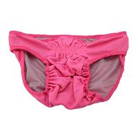 HUSHUI Pantalones de Poliéster para Perros Hembras, Ropa Interior Suave y Cómoda Que Previene Infecciones Bacterianas, Pañales Sanitarios para Mascotas Pequeñas, Medianas y Grandes (XS)