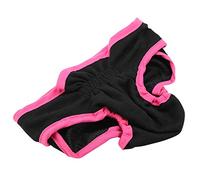 HUSHUI Pantalones de Poliéster para Perros Hembras, Ropa Interior Suave y Cómoda Que Previene Infecciones Bacterianas, Pañales Sanitarios para Mascotas Pequeñas, Medianas y Grandes (XS)