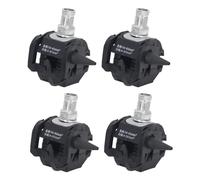 HUSHUI Paquete de 5 Conectores de Perforación de Aislamiento de 1 KV, Divisor de Cable de Alto y bajo Voltaje, sin Necesidad de Pelar, Abrazadera para Conexión de Línea Principal