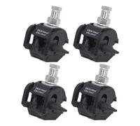 HUSHUI Paquete de 5 Conectores de Perforación de Aislamiento de 1 KV, Divisor de Cable de Alto y bajo Voltaje, sin Necesidad de Pelar, Abrazadera para Conexión de Línea Principal