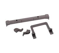 HUSHUI Parachoques Delantero de Metal para Coche MN D90 99s 1/10 RC, Mejora Ligera de Aleación de Aluminio para una Defensa Robusta del Chasis (de Color)