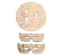 HUSHUI Parche de Mascarilla para la Piel de los Ojos y la Cara, Compresa Húmeda de Seda de Malla Suave para Uso Doméstico y de Salón, 50 Mascarillas Faciales 100 para los Ojos