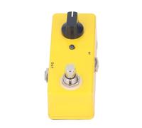 HUSHUI Pedal de Efecto de Guitarra Potenciador Ajustable para Mejora del Sonido de Guitarra Eléctrica, Aleación de Aluminio Duradera, Diseño Liviano, 1 Unidad