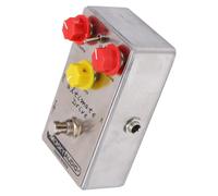 HUSHUI Pedal de Efecto de Guitarra Ultimate Drive Overdrive True Bypass Ajustable para Guitarristas Eléctricos Metal Plateado 1 Unidad