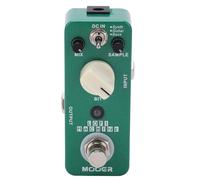 HUSHUI Pedal de Efecto de Muestra de Metal Verde con Precisión de Reducción de Resolución para Instrumentos de Guitarra y bajo 1 Unidad