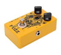 HUSHUI Pedal de Efecto Fuzz Fuzzy Bear para Guitarra Eléctrica con Carcasa Totalmente Metálica, True Bypass, Diseño Portátil