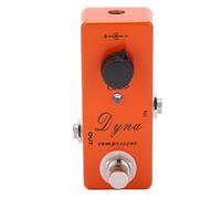 HUSHUI Pedal de Efectos de Guitarra MXR Compresor Ajustable True Bypass para Guitarristas Portátil Naranja 1 Unidad