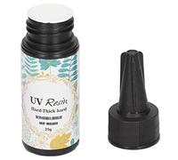 HUSHUI Pegamento de Resina UV Transparente de Alta Viscosidad de Curado Rápido para Fabricación de Joyas, Decoraciones Artesanales, 1 X 50g (estoy avergonzado)