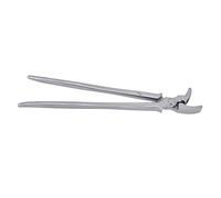 HUSHUI Pinzas para Cascos Duraderas y de Alta Resistencia para Clavos de Herradura Más Grandes, Hechas de Acero para Herramientas, 35,5 Cm