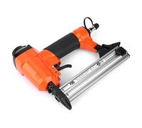 HUSHUI Pistola de Clavos Neumática Brad Nailer de Grado Industrial para Proyectos de Construcción y Carpintería, Material de Acero Fundido Duradero, Funcionalidad Suave