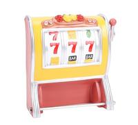 HUSHUI Portarrollos de Papel Higiénico para Máquina Tragamonedas, Estante de Papel Montado en la Pared de Resina Colorida con Instalación de Tornillos para Baño, Alojamiento (Estilo de máquina