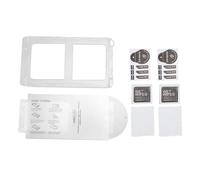 HUSHUI Protector de Pantalla de Consola de Juego de 9H, 2 Piezas de Pantalla de Vidrio Templado para el Interruptor 2, Alineación Automática de Luz Anti Azul
