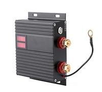 HUSHUI Protector Inteligente con Aislador de Batería Dual de 150A con Indicador LED para Autocaravanas de Coche, RV, Hierro