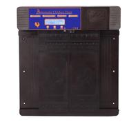 HUSHUI Puerta Solar Automática para Gallinero con Infrarrojos Antipellizco y Temporizador para una Vida Segura y Cómoda para Aves de Corral (Marrón Oscuro)