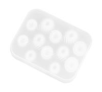 HUSHUI Puntas de Auriculares de Silicona, Almohadillas de Repuesto Suaves y Cómodas para iOS Pro de Segunda Generación, 6 Pares, Blancas, Ideales para Uso a Largo Plazo (6 Pares, Blanco)