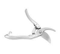 HUSHUI Recortadoras de Pezuñas de Cabra, Herramienta Profesional de Reparación de Corte de Uñas de Dedos de Animales de Acero Inoxidable con Ergonómico Antideslizante, para Manitas de (Plata)