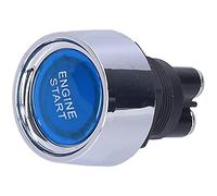 HUSHUI Reemplazo Universal del Interruptor de Encendido del Automóvil - Botón de Arranque Duradero para Arranque Mejorado del Motor en Vehículos Recreativos y Motos de Cross - Plástico, 12 V, 1 (B