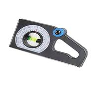 HUSHUI Regla de Gradiente Práctica Herramienta de Medición de Pendiente Ajustable para Proyectos de Carpintería Plástico ABS 1 Unidad (Con magnetismo 0,38 kg/13,4 oz)