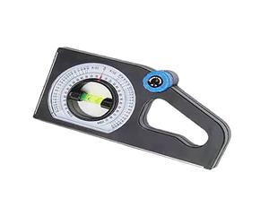 HUSHUI Regla de Gradiente Práctica Herramienta de Medición de Pendiente Ajustable para Proyectos de Carpintería Plástico ABS 1 Unidad (Con magnetismo 0,38 kg/13,4 oz)