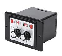 HUSHUI Relé Temporizador Doble On Off con Control de Retardo Ajustable para Sistemas Automatizados Plástico Impermeable de Alta Precisión - Modelo ATDV-YC (#2)