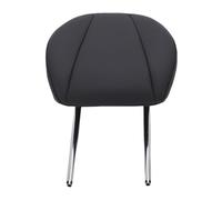 HUSHUI Reposacabezas para Asiento de Coche, Cómodo Soporte Ergonómico para Viajes Largos en Piel Sintética Negra, 1 Pieza
