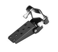 HUSHUI Reposapiés de Metal para Motocicleta, Estilo Negro, para un Cómodo Punto de Pivote para Ciclistas