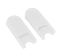 HUSHUI Reposapiés de Silicona para Saxofón, 2 uds., Cojín Antideslizante para el Pulgar para Principiantes y Entusiastas (Blanca)