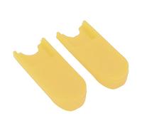 HUSHUI Reposapiés de Silicona para Saxofón, 2 uds., Cojín Antideslizante para el Pulgar para Principiantes y Entusiastas (Amarilla)