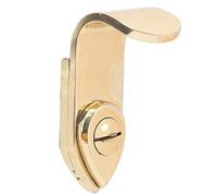 HUSHUI Reposapiés para Saxofón Reposapiés de Latón para Saxofón Soprano Tenor Alto, Diseño Ergonómico, Material Dorado Duradero, 1 Pieza de Repuesto