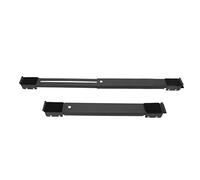 HUSHUI Rodillo Móvil Universal Appliances, Rodamiento de Carga Ajustable de 300KG para Muebles y Electrodomésticos Pesados, Hierro de 17,7-27,6 Pulgadas (Negra)