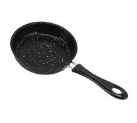 HUSHUI Sartén de Acero Inoxidable, Sartén Antiadherente con Ergonómico para Comidas Saludables, Duradera, 1 (12CM)