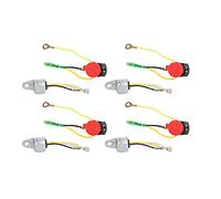 HUSHUI Sensor de Alerta de Aceite bajo Interruptor de Parada de Motor Duradero para GX120 GX160 ABSInterruptor de Parada de Motor Seguro 8 Piezas