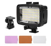 HUSHUI SL-101 Luz de Relleno Impermeable 5500-6000K LED Brillante para Fotografía y Vídeo Uso Sumergible hasta 40 M