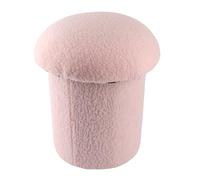 HUSHUI Sofá Banco Reposapiés Cómodo Reposapiés Suave para Sala De Estar Dormitorio Diseño De Madera De Pino (Rosa)