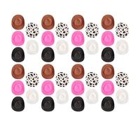 HUSHUI Sombrero en Miniatura, 40 Uds., Accesorio Creativo y Colorido para Casa de Muñecas, Decoración de Fiestas y Manualidades