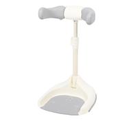 HUSHUI Soporte de Baby Shower, Altura Ajustable de Soporte de Baño Plegable con Base sin Deslizamiento, para Niños Pequeños y Bebés (Gris)