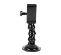 HUSHUI Soporte de Ventosa ABS Montaje Flexible Ajustable para Cámara de Movimiento FIMI y Dispositivos Móviles para Grabar Paisajes Negro 16x7,2x3,5 Cm
