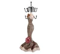HUSHUI Soporte para Presentación de Joyería Elegante Organizador de Resina para Collar, Pendientes y Pulsera, Decoración del Hogar (pequeño modelo)