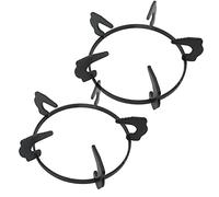 HUSHUI Soporte para Wok para encimeras de Gas, encimera de Gas, Hierro Fundido, Soporte para Wok, Estufa, encimera de Cocina para Cocina, Wok, encimera de Gas
