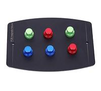 HUSHUI Soporte Universal para Placa PCB, Plataforma de Soldadura Magnética de Aleación de Aluminio con 6 Pines para Reparación de Placa Base de Teléfono, Herramienta