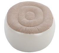 HUSHUI Taburete Inflable Portátil de PVC, Silla de Aire Suave para Uso en Interiores y Exteriores, Reposapiés Multifuncional, Diseño de Inflado Rápido, Ideal para Adultos