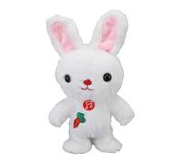 HUSHUI Talking Dancing Bunny Toy Interactivo Soft Interactivo Musical Animado Singing Bunny Toy For Baby