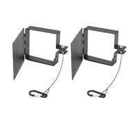 HUSHUI Tapa del Extremo del Parachoques de RV Se Adapta Estándar a los Parejas Cuadradas de 4 Pulgadas Orificios de Ventilación de la Manguera de Alcantarillado Seguro Accesorios de