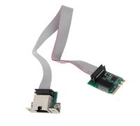 HUSHUI Tarjeta de Red Ethernet M.2 1000M, Puerto RJ45 de 10M 100M 1000Mbps con Hardware ECC CRC, para Servidor de Estación de Trabajo de PC de Escritorio 8 10 11